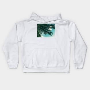 Tropical Palms Kids Hoodie